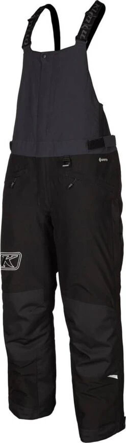 Klim Klimate Snowmobile Bib Black/Metallic Silver