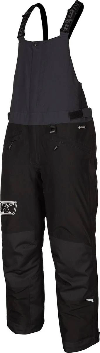 Klim Klimate Snowmobile Bib Black/Metallic Silver