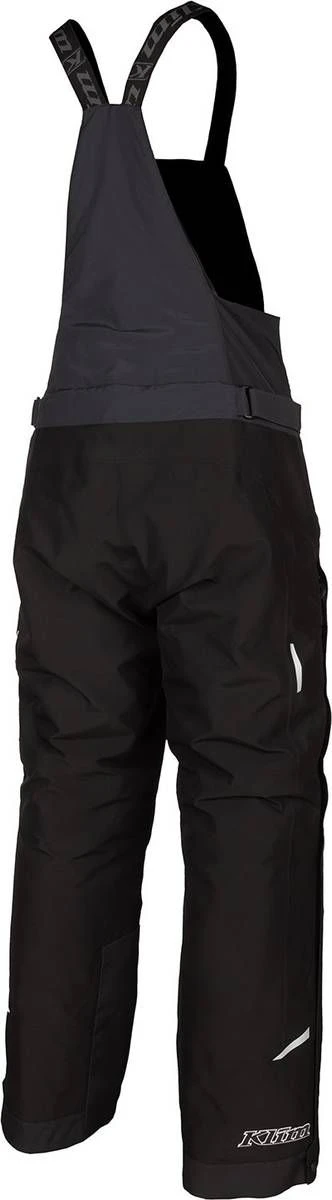 Klim Klimate Snowmobile Bib Black/Metallic Silver - Image 2