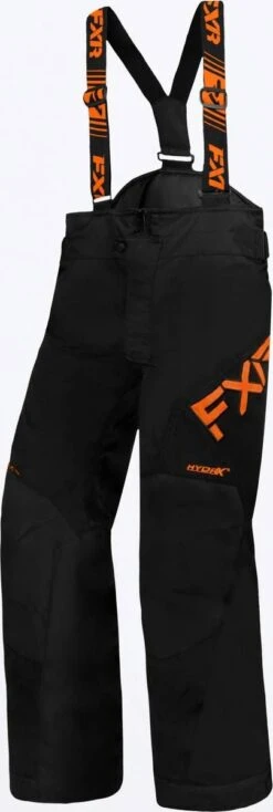 FXR 2023 Clutch Child Snowmobile Pant Black/Orange
