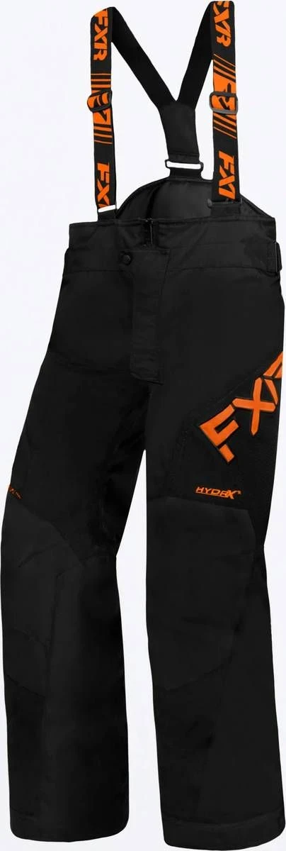 FXR 2023 Clutch Child Snowmobile Pant Black/Orange