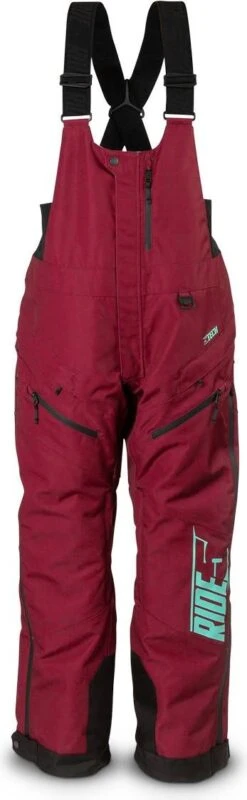 509 Womens Range Insulated Bib Maroon