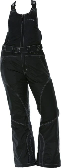 Divas Snow Gear Divine III Snowmobile Womens Pant/Bibs Black