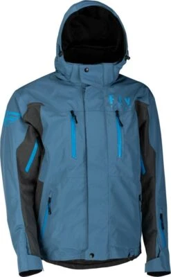 Fly Racing Incline Snowmobile Jacket Blue/Grey