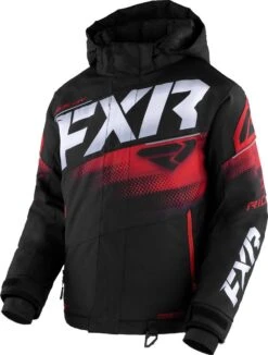FXR 2023 Boost Child Snowmobile Jacket Black/Red