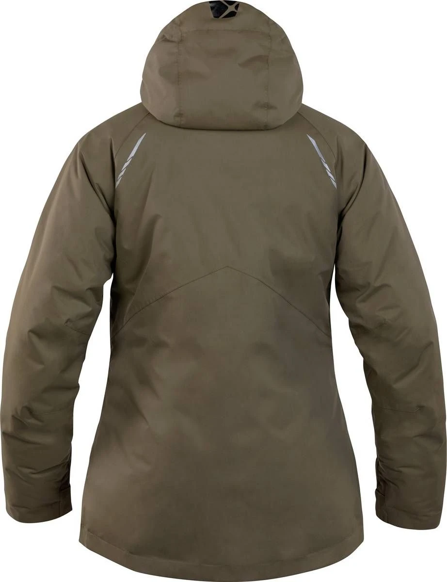 CKX Element 2023 Womens Snowmobile Jacket Canteen - Image 2