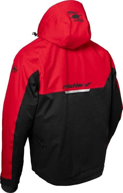 Castle X Flex Snowmobile Jacket Red/Black - Image 2
