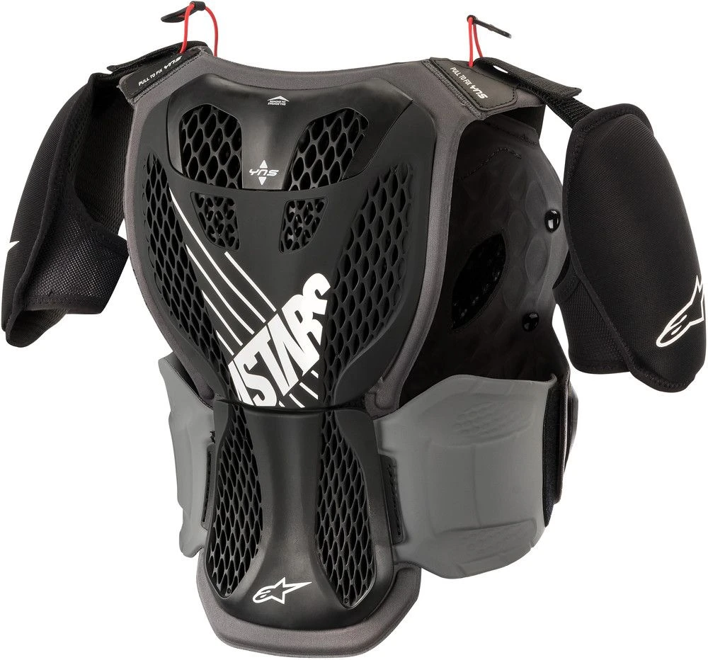Alpinestars A-5 S Youth Body Protector Black/Cool Grey - Image 2