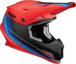 Thor 2022 Sector Mips Runner Helmet Red/Blue