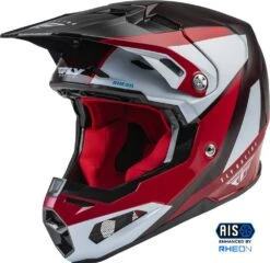 Fly Racing 2022 Formula Carbon Helmet Prime Red/White/Red Carbon