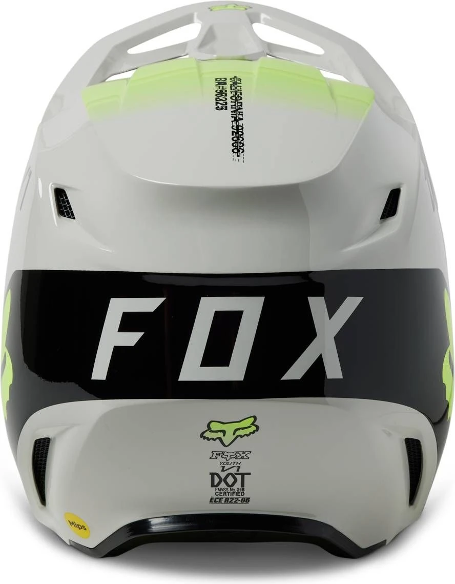 Fox Racing V1 MIPS Toxsyk Youth Helmet Steel Grey - Image 6