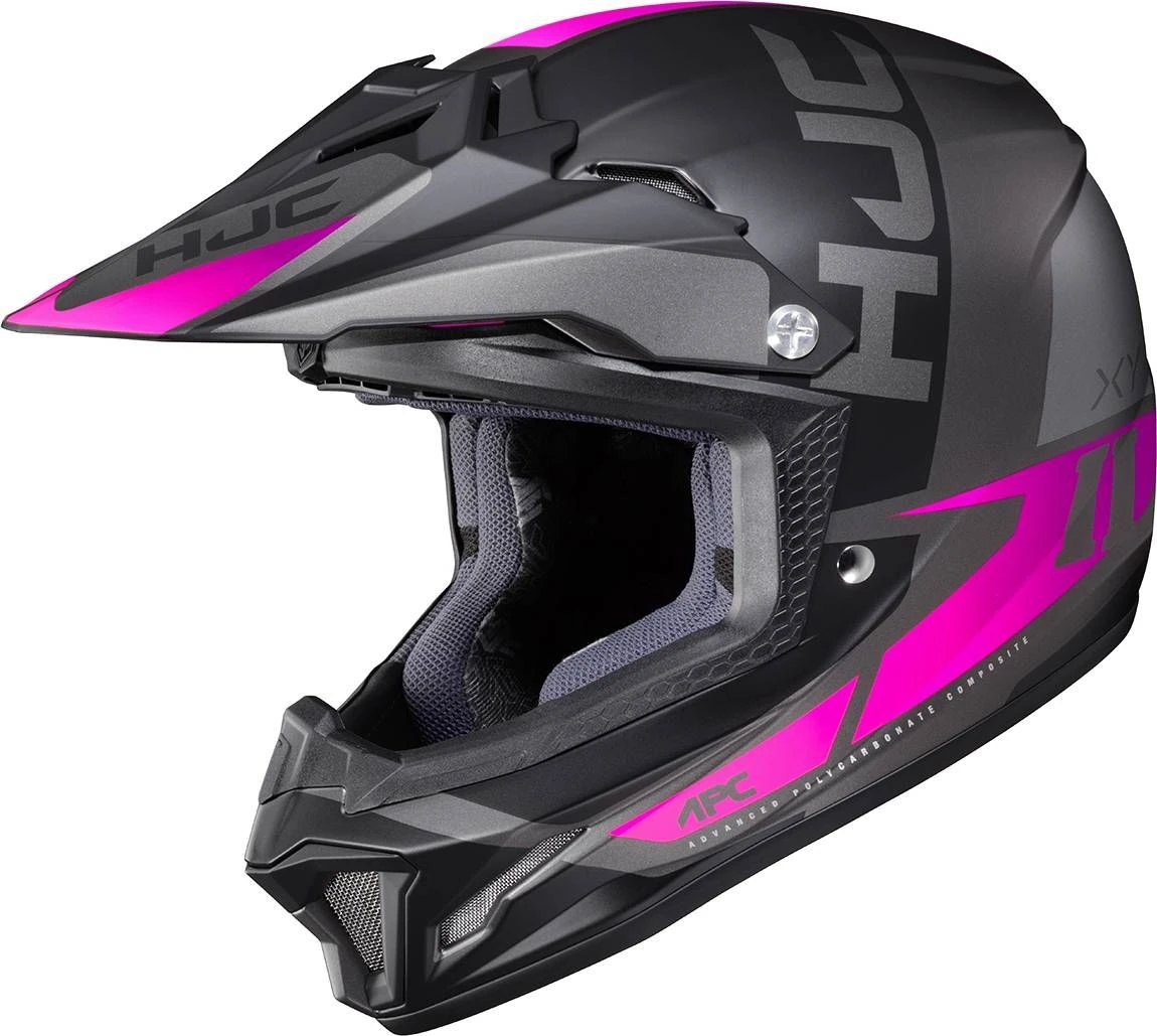 HJC CL-XYII Creed Youth Helmet Black/Purple