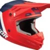 Thor 2022 Sector Chev Youth Helmet Red/Navy