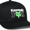 Fox Racing X Kawasaki 2023 Flexfit Cap Black