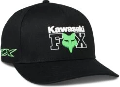 Fox Racing X Kawasaki 2023 Flexfit Cap Black