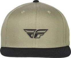 Fly Racing Weekender Snapback Hat Khaki/Black