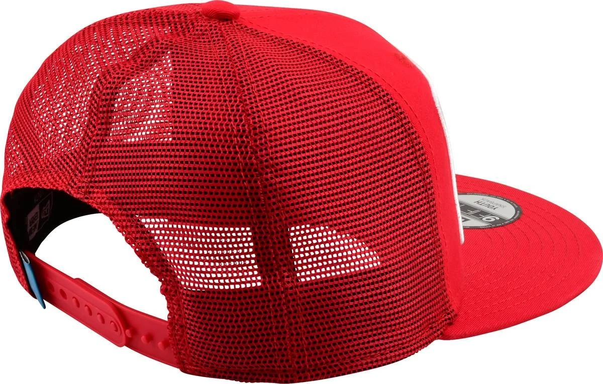 Troy Lee Designs Gasgas Team Stock Youth Snapback Cap Red - Image 2