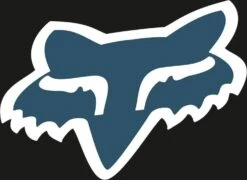 Fox Racing Foxhead Sticker 7 Inch Navy