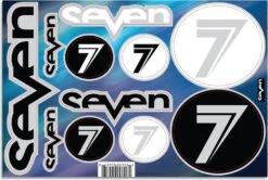 Seven Brand Decal Kit Black