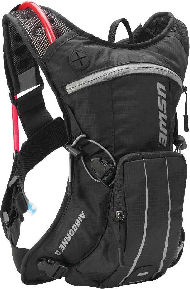 USWE Airborne 3L Backpack/Hydration Pack Black