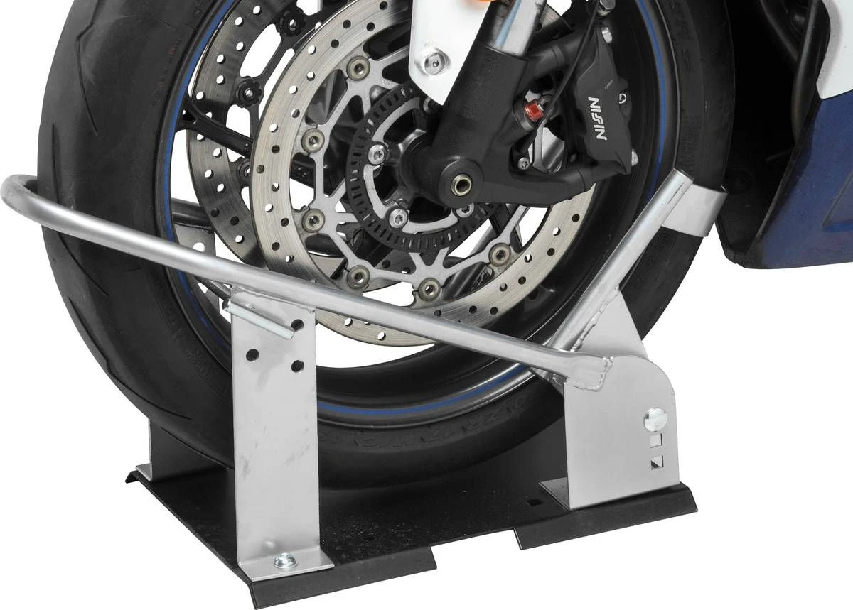 BikeMaster Permanent Wheel Chock 6.5In - Permanent Solid Mount - Image 3