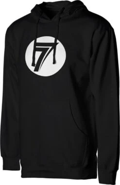 Seven Dot 2022 Youth Pullover Sweatshirt Black