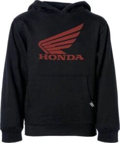 Factory Effex Honda Wing Youth Pullover Sweatshirt Black