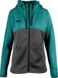 509 Tech Zip Womens Hoodie Sweatshirt Emerald