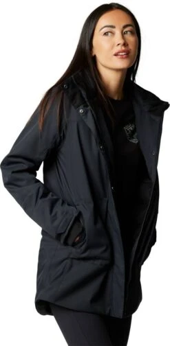 Fox Racing Polarizing Parka Womens Jacket Black