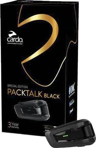 Cardo Scala Rider Packtalk Black 4.1 W/JBL Single Intercom System - Image 2