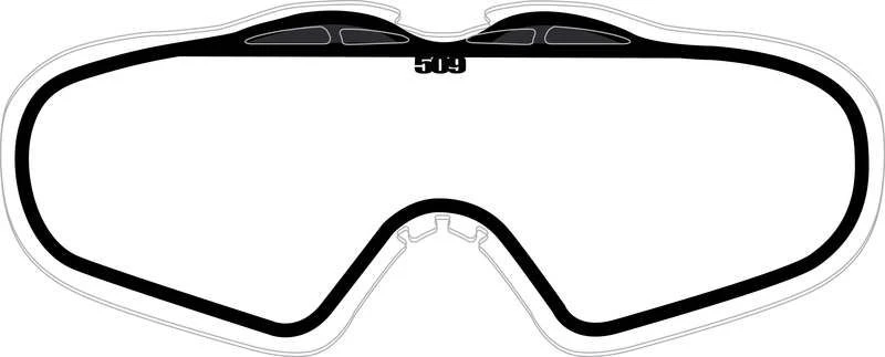 509 Sinister Youth Snow Lens Clear