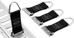 Powertye E-Track Anchor System Tiedown D-Ring W/Strap 4pk