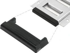 Powertye E-Track Anchor System Tiedown End Caps 2pk