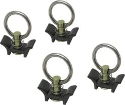 Powertye Aero Track Anchor System Tiedown Standard 4pk