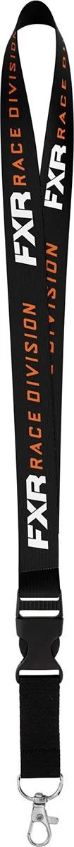 FXR Division Lanyard Black/Orange