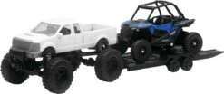New Ray RZR XP1000 W/White Truck 1:18 Scale Toy Replica